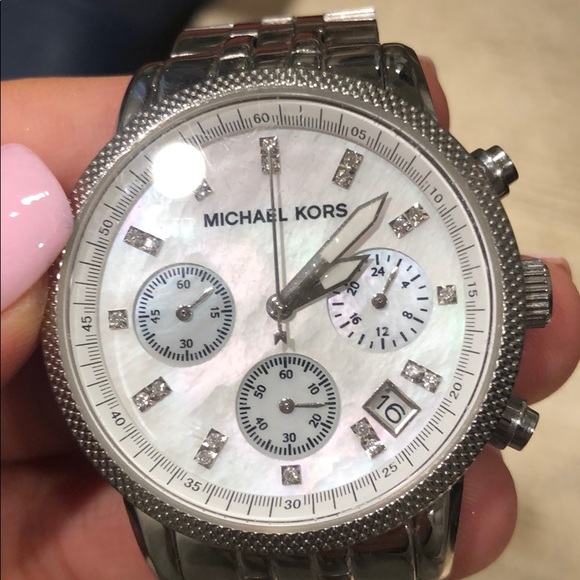 Michael kors MK5020 Mother of Pearl AUTHENTIC - Picture 2 of 8